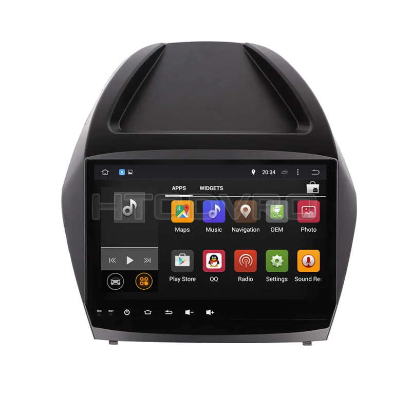 Flash Deal YMODVHT 9inch Octa Core 4GB+32GB Android 9.0 Car DVD Player for Hyundai Tucson IX35/Tucson IX 2009- Radio Stereo GPS Navigation 1