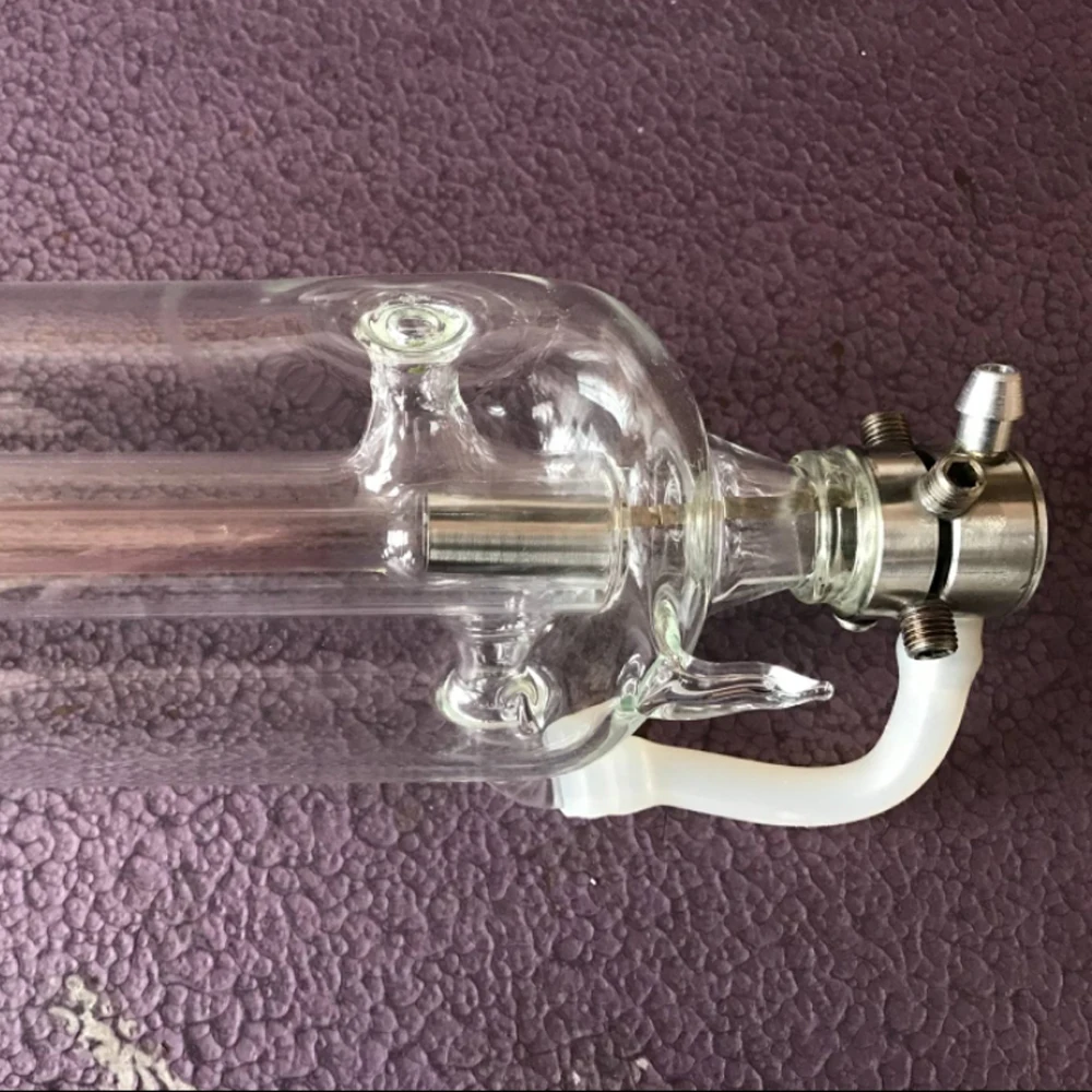 Discount CO2 Laser Tube Higher Power Rate Cutter Cutting Machine Parts 30W 600mm Length Engraving Glass Tube Carbon Dioxide Laser Tube 9