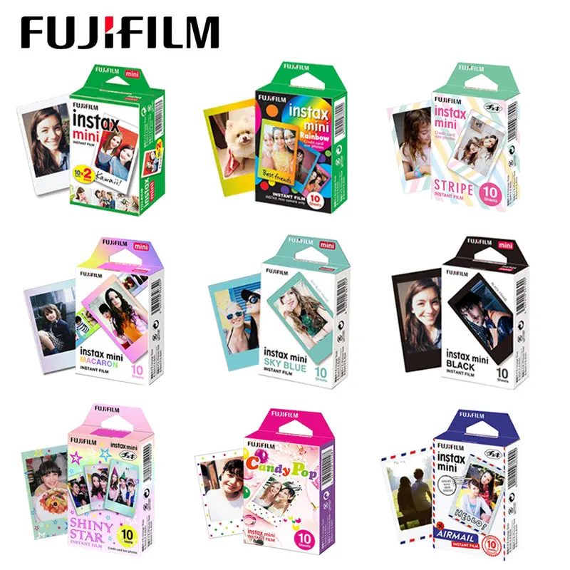 Фотобумага для Fuji Fujifilm instax mini 9 8 белая 10-60 листов | Электроника
