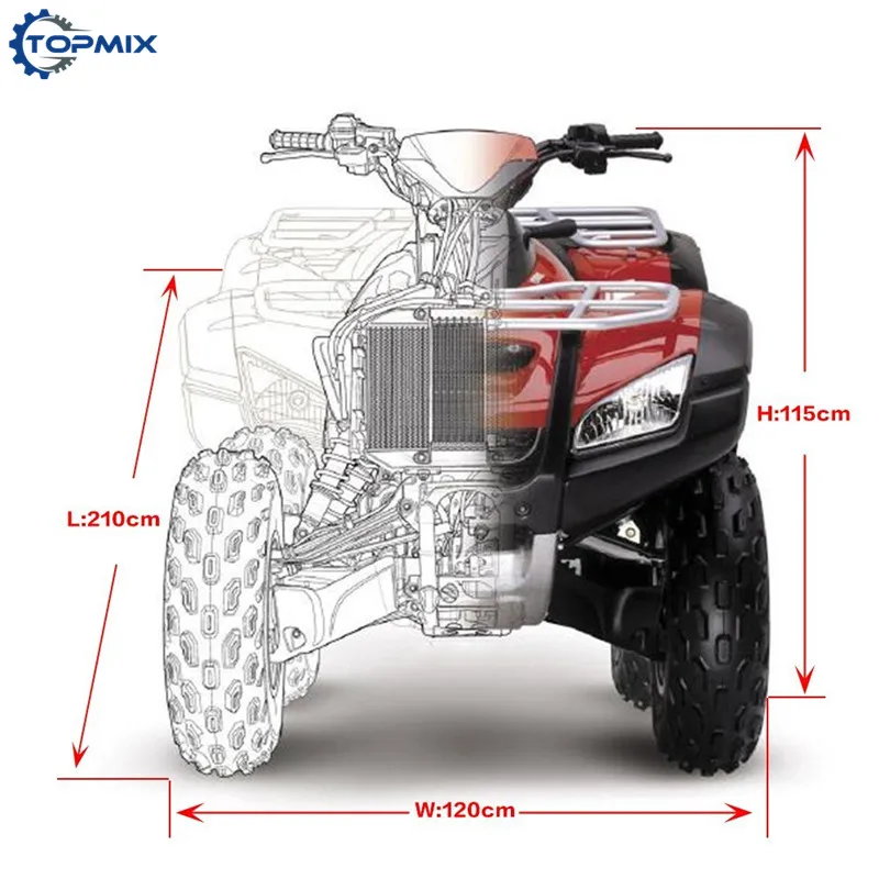 ATV cover black 3