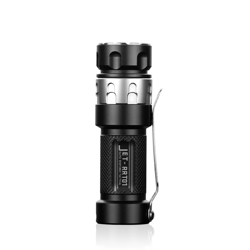 Тактический фонарь JETBeam RRT01, смарт-Селекторное кольцо, CREE XP-L, CREE XP-L, макс. 950 люмен, с 16340 USB перезаряжаемой литиевой батареей