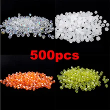 5301 3 мм 500 шт стеклянные кристаллы бусины биконус граненый свободный разделитель бисер DIY Изготовление ювелирных изделий U выбрать цвет