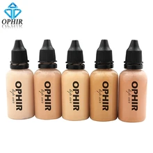 OPHIR PRO Airbrush Face Make-up Concealer Foundation Spray Air Makeup Foundation for Airbrush Kit-1oz/Bottle _TA104