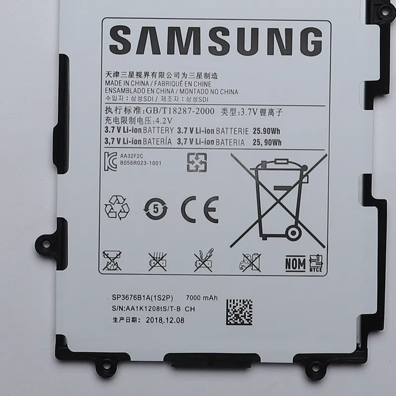 Батарея SP3676B1A для samsung Galaxy Note 10,1 GT-N8000 N8005 GT-N8010 N8013 N8020 P7500 GT-P7510 P5100 P5113 7000 мА-ч