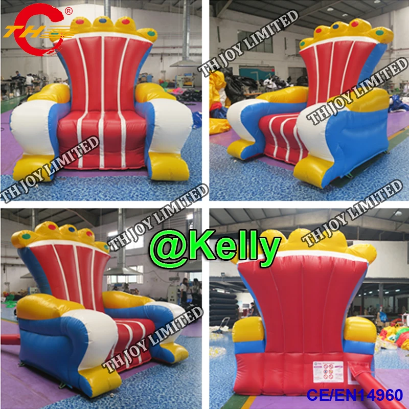free air shipping High Quality Throne Chair inflatable chair for sale