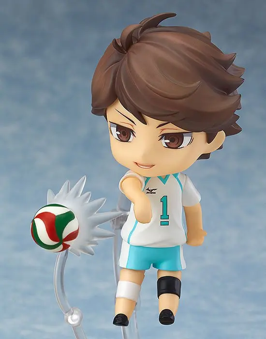 

Anime Haikyuu Oikawa Tooru Action Figures Nendoroid PVC 10CM Hinata Syouyou Volleyball Model Toy Haikyuu