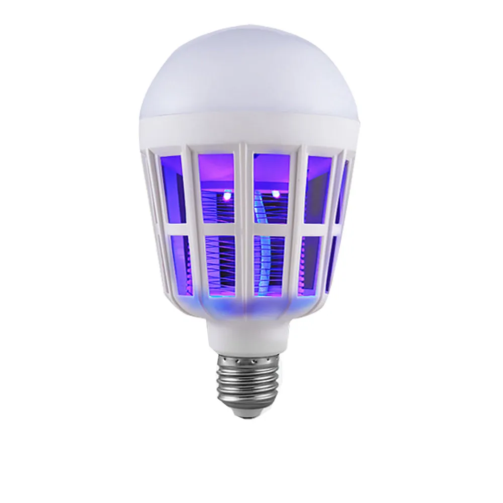 Новый светодиодный анти москитные убийца лампа E27 15 W 1000LM 6500 K электронные