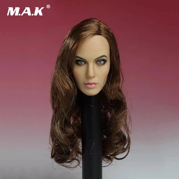 

1/6 Scale Female head Angelina Jolie Sculpt For 12" Female Action Figures Bodies Dolls