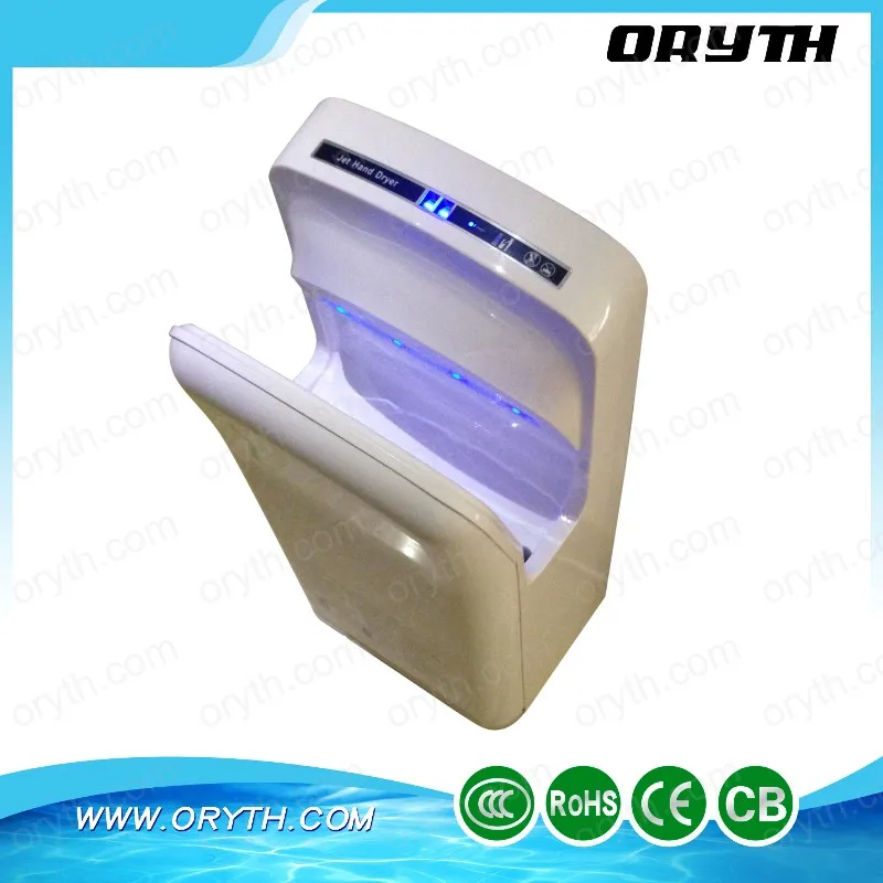 Newest IPX1 CE ROHS jet blade extreme air hand dryer with best