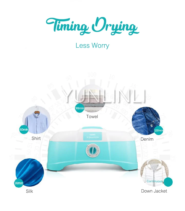 Подставка электрическая сушилка для одежды Портативная сушилка для одежды Бытовая Одежда PTC Отопление Машина TJ-SM801M