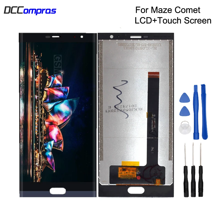 

Original For Maze Comet LCD Display Touch Screen Digitizer Repair Phone Parts For Maze Comet Screen LCD Display Free Tools