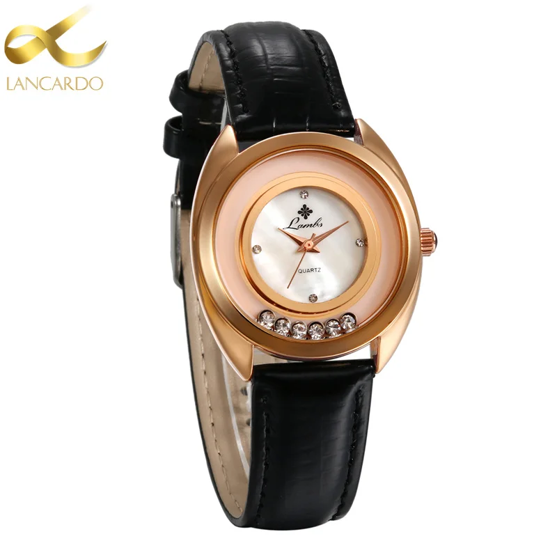

Lancardo Women's Watches Brand Fashion Quartz-watch Women Wristwatch Clock Relojes Mujer Dress Watch Sport Ladies Watch
