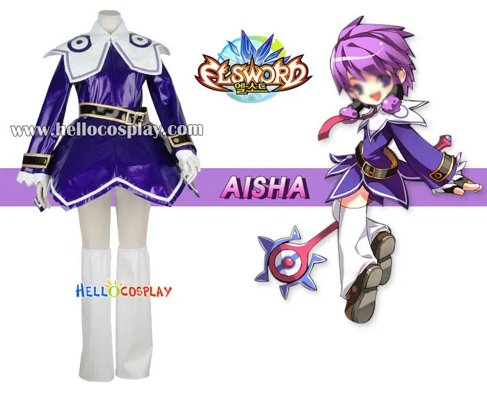 Костюм Elsword для косплея Aisha H008 | Тематическая одежда и униформа