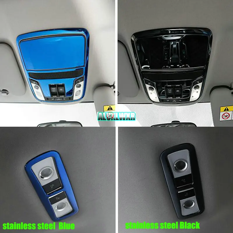 

Car Reading Light Cover Trim Decoration Strips Interior Roof Lamp Frames Auto Accessories 2018 Styling for Honda CRV CR-V 2017