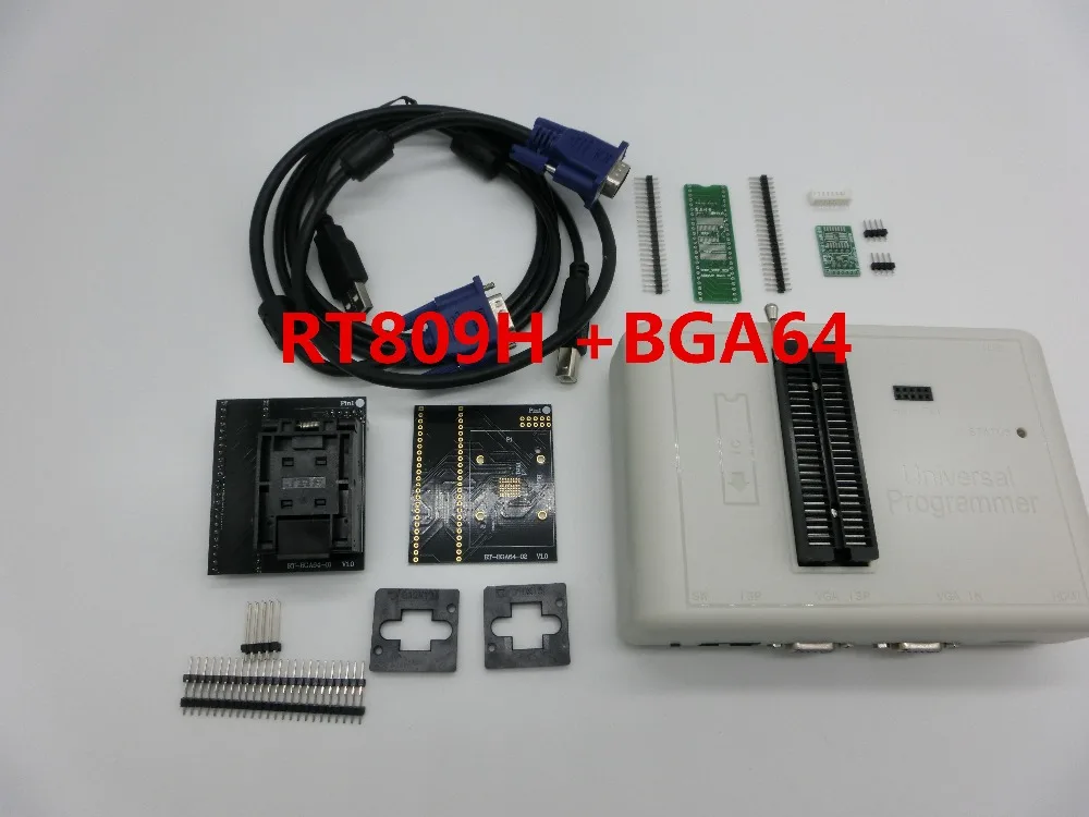 RT809H emmc-nand программист TSOP56 TSOP48 кабель EDID ISP Header01 VGA HDMI BGA63 BGA64 BGA169