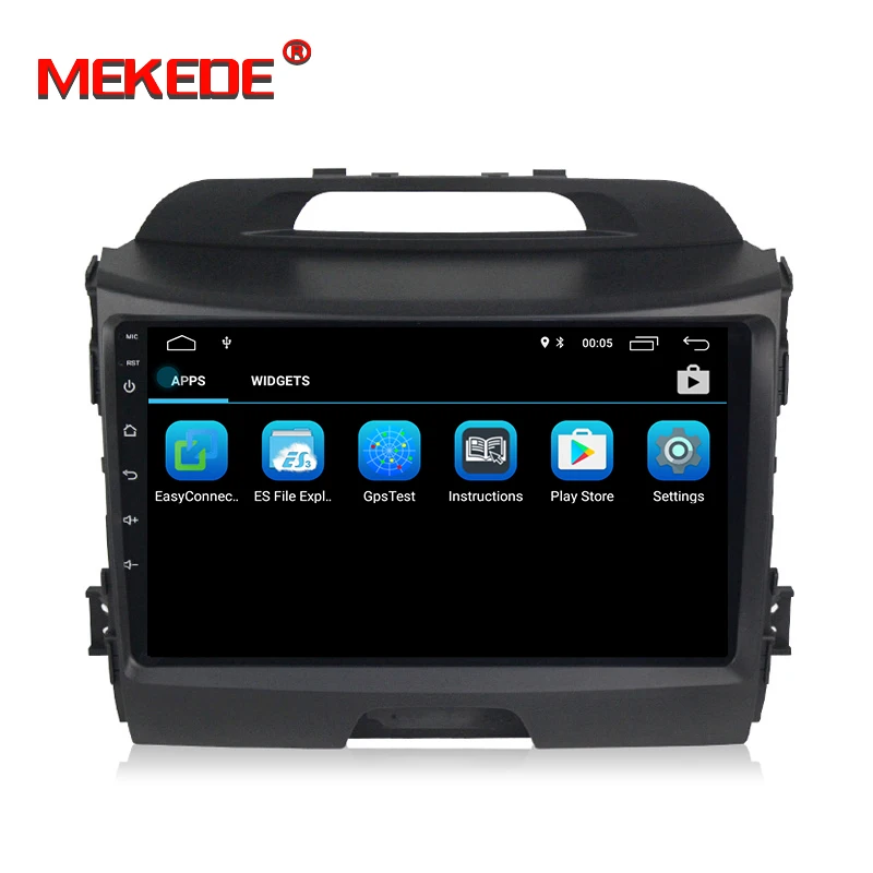 Clearance Wholesale! Android 8.1 Quad Core Car DVD Player GPS Navi for KIA Sportage 2010-2015 with Audio Radio Stereo Head Unit 5