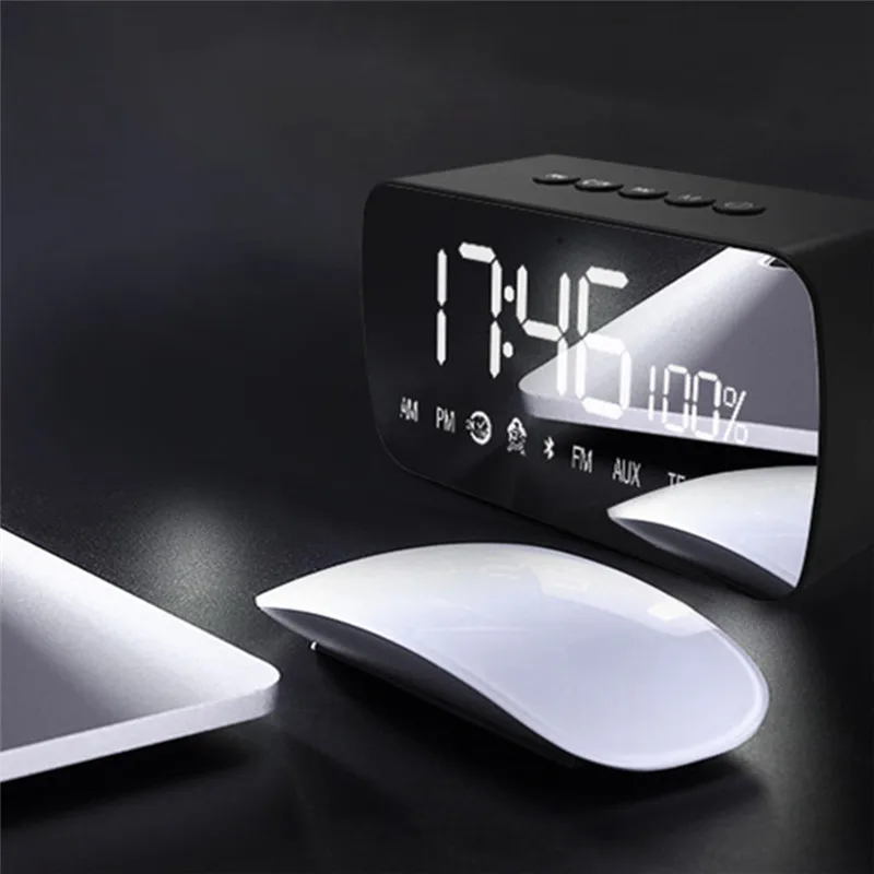 M3 Портативный Bluetooth Динамик Поддержка Температура ЖК дисплей Дисплей FM радио