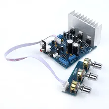 2*18W Subwoofer TDA2030A Module Mould Stereo Audio Amplifier Board 2.1 Channel 100pcs lot tda2030a 18w hi fi amplifier and 35w driver