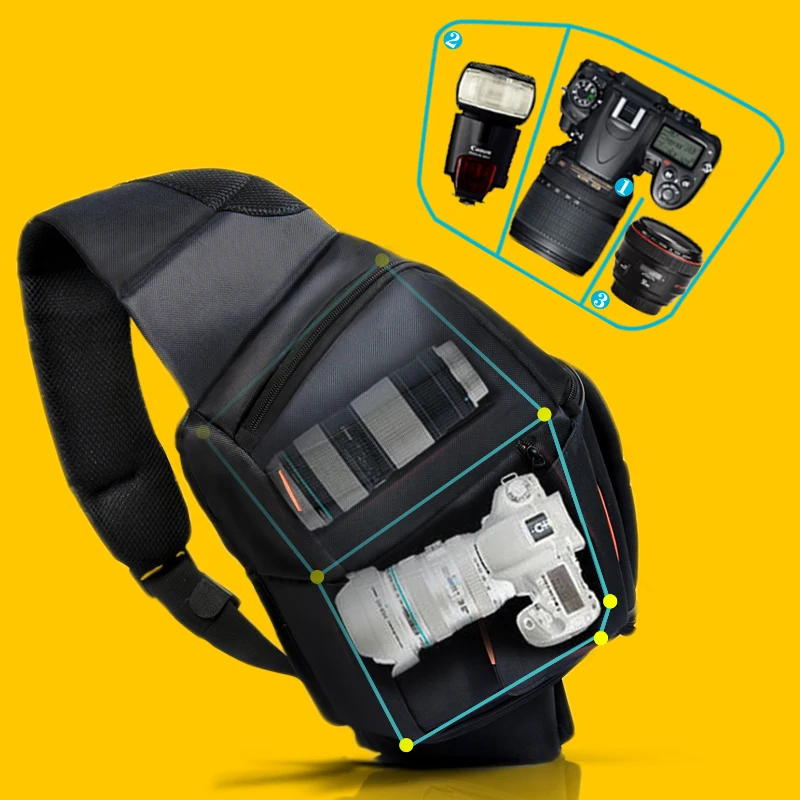  NOVAGEAR 80205 New Portable Small Travel Camera Bag Waterproof Casual Shoulder Bags for Canon Mini 