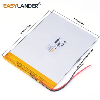 

3.7V 3500mAH 2982133 (polymer lithium ion battery) Li-ion battery for tablet pc 7 inch 8 inch 9inch video game IPAQ MID