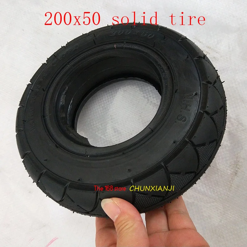 Super quality Solid Tubeless Tire 200 x 50 (8x2) solid/foam filled tire 200*50 for Razor E100 E125 E200 Scooter 200*50 tyre Super quality Solid Tubeless Tire 200 x 50 (8x2) solid/foam filled tire 200*50 for Razor E100 E125 E200 Scooter 200*50 tyre