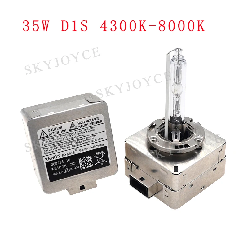 SKYJOYCE 10 шт. D1S D3S HID ксеноновая лампа переменного тока 12 В 35 Вт для автомобильных фар