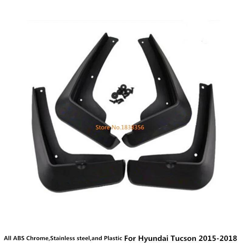 4 шт. пластиковые Брызговики для Hyundai Tucson 2015 2016 2017 2018|mud guard|mud flaps splash guardsmud guards |