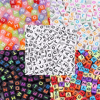 

Letter Beads For Jewelry Making Alphabet Beads For Kids Kandi Beads 750 Pieces 5 Colors Bead With 2 Jewelry Cords KY003