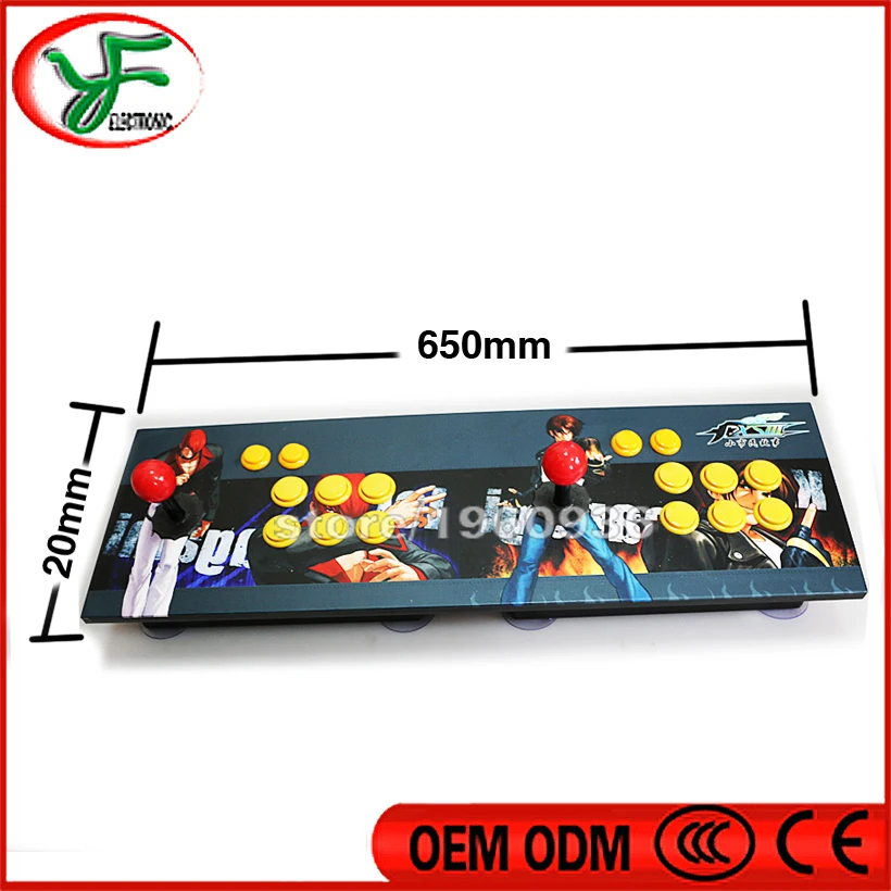 

Double arcade games console joystick controller Computer PC USB arcade joystick gamepad game controller joypad, plug and play