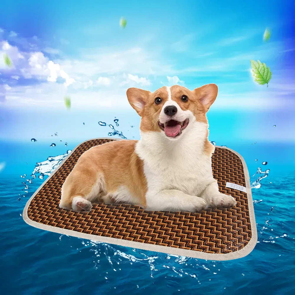 

Summer dog mattress pet mattress non-sticky fur biting dog kennel mattress heat pet supplies cat blanket pet bed