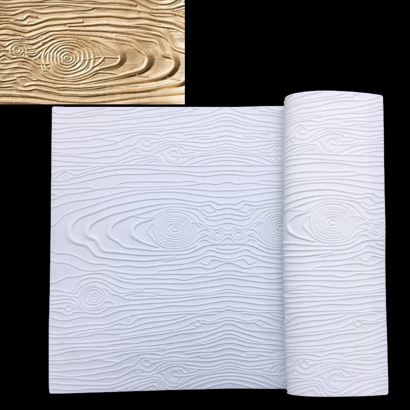 

Tree Barker Shape Silicone Fondant Cake Decorating Tools, Silicone Laces Mold, Silicone Cake Baking Mat
