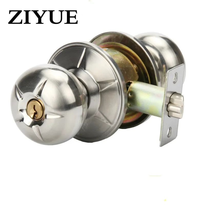 Free Shipping The Indoor Door Knob Lock Bedroom Bathroom Door General