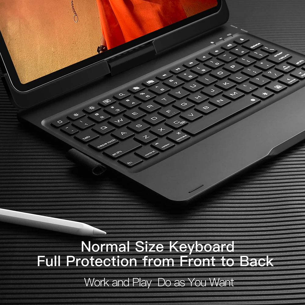 DUX DUCIS флип беспроводной чехол для клавиатуры iPad Pro 11 2018 Bluetooth клавиатура планшет с