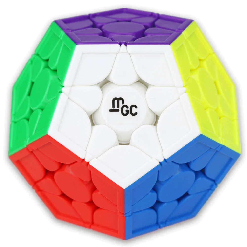 Магнитный магический куб YJ MGC Megaminx без наклеек скоростной Головоломка обучающие