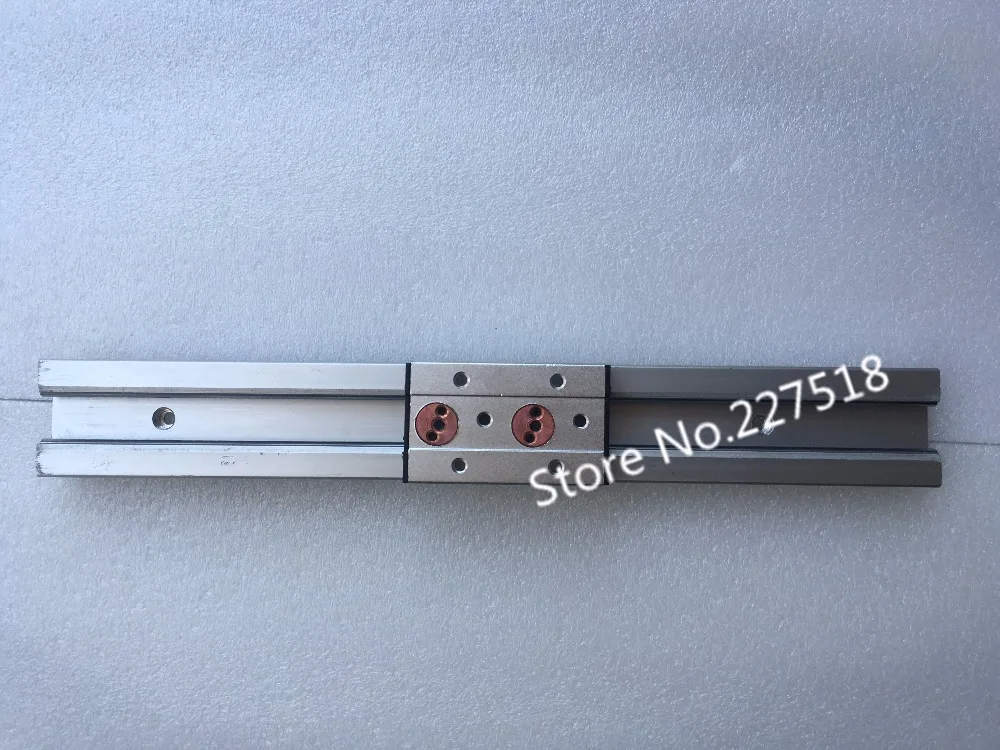

1pcs Double axis roller linear guide SGR10 L1000mm +1pcs SGB10UU (4 wheel block, L88) multi axis core linear Motion slide rail