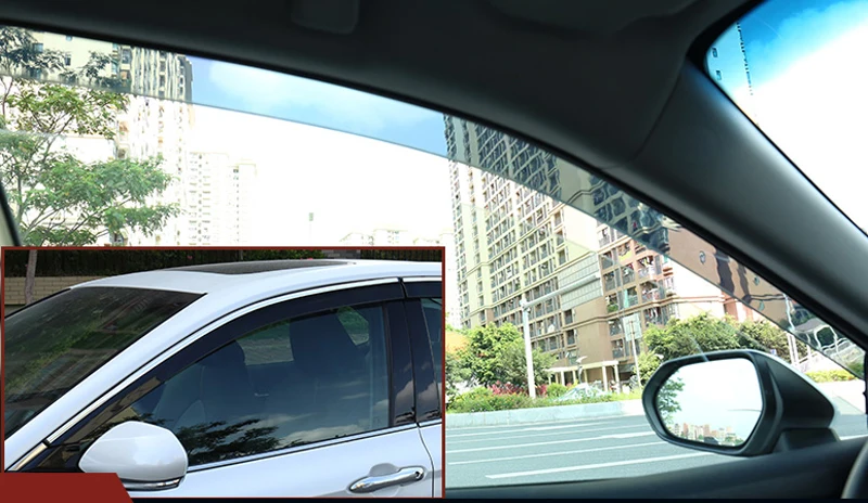 Пластиковый козырек для окон Toyota Camry XV70 2018 защита от дождя и солнца дефлектор