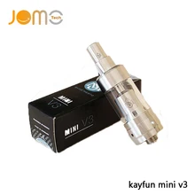 Горячая 316 Нержавеющая сталь ввиду воздуха распылитель kayfun мини-v3 RTA распылитель 3 мл 510 нержавеющая черный и распылитель jomo-82 83