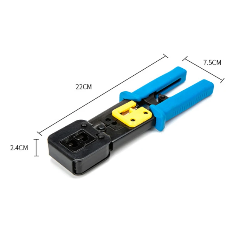REIZ EZ rj45 щипцы ручной сетевые инструменты Клещи мульти-функциональный кабель Резак для пирсинга с кристаллической головкой обжимной двухцелевые мужские солнцезащитные очки плоскогубцы