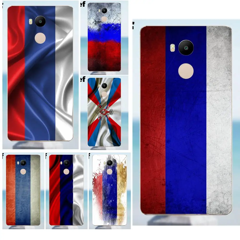 

Russia Flag For Xiaomi Redmi 4 3 3S Pro Mi3 Mi4 Mi4i Mi4C Mi5 Mi5S Mi Max Note 2 3 4 Soft Silicone TPU Transparent Bags Cases