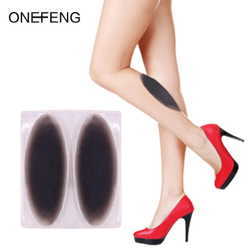 ONEFENG щитки для голени Мягкие силиконовые ноги Onlay защиты Calfs X O тонкие любимый