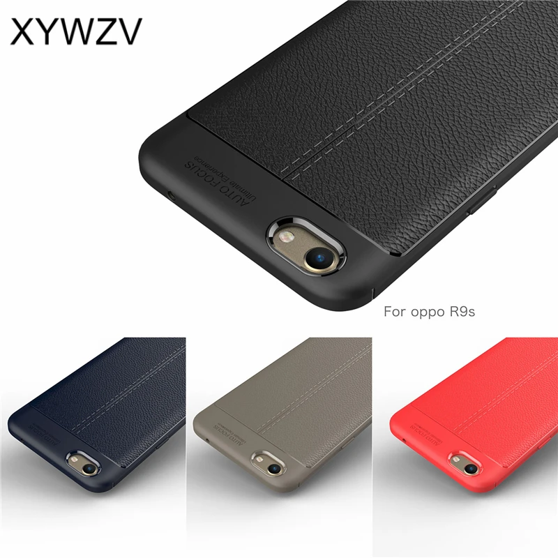 For Phone Case OPPO R9S Case Silicone Luxury Rubber Phone Cases for OPPO R9S Phone Back Cover for OPPO R9 S Shell 5.5 inch XYWZV