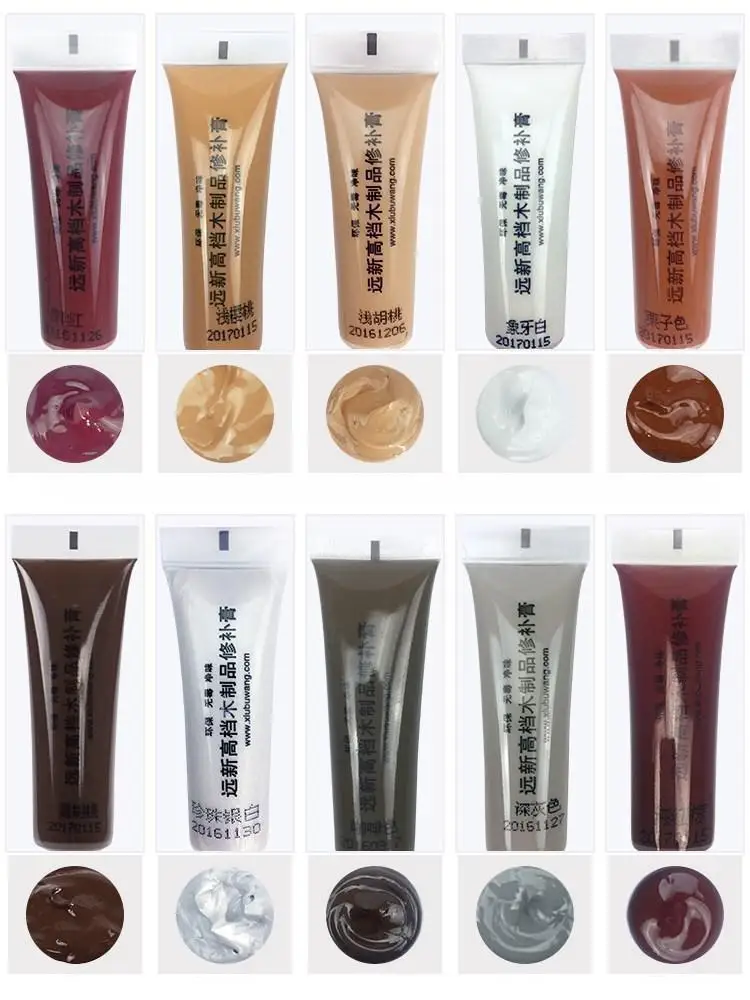 Bamboo Wood Floor Scratch Putty Repair Paste repair cream Metal Coloring Replenishment cream 1PC 20g