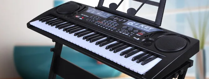  2017 baby piano 61 keys with microphone children multi-purpose teaching toys piano girl BOY - 32827368451