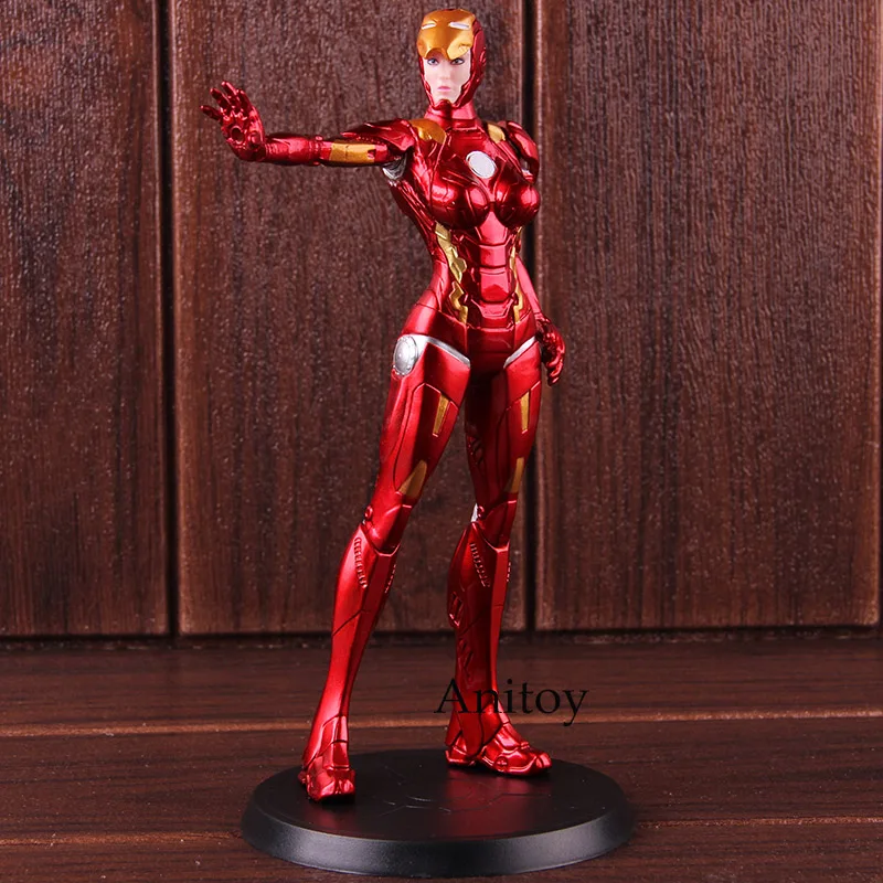 

X FACTION Action Figures Marvel Iron Man Iron Lady Pepper Potts PVC Collectible Model Toy