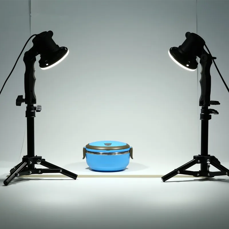  TRUMAGINE 2PCS Photo Studio Flash LED Lamp Photography studio light bulb Portrait Soft Box Fill Lig