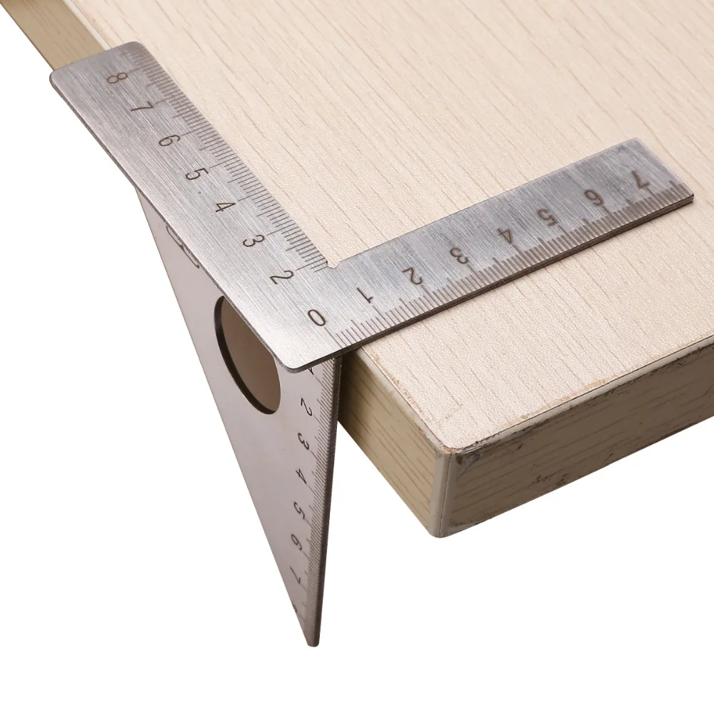 

1Pcs New Woodworking Ruler Square Layout Miter Triangle Rafter 45 Degree 90 Degree Metric Gauge Measuring Tools Hand Tools