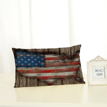 

Personalized National Flag Cushion Covers Fashion Creativity Home decoration 30x50 Decorative Beige Linen Pillow Case
