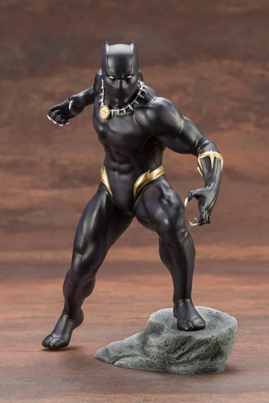 

18CM Marvel Avengers Series Black Panthers Action Figure Art Model PVC Hot Toys Marvel Legend Action Character Collection