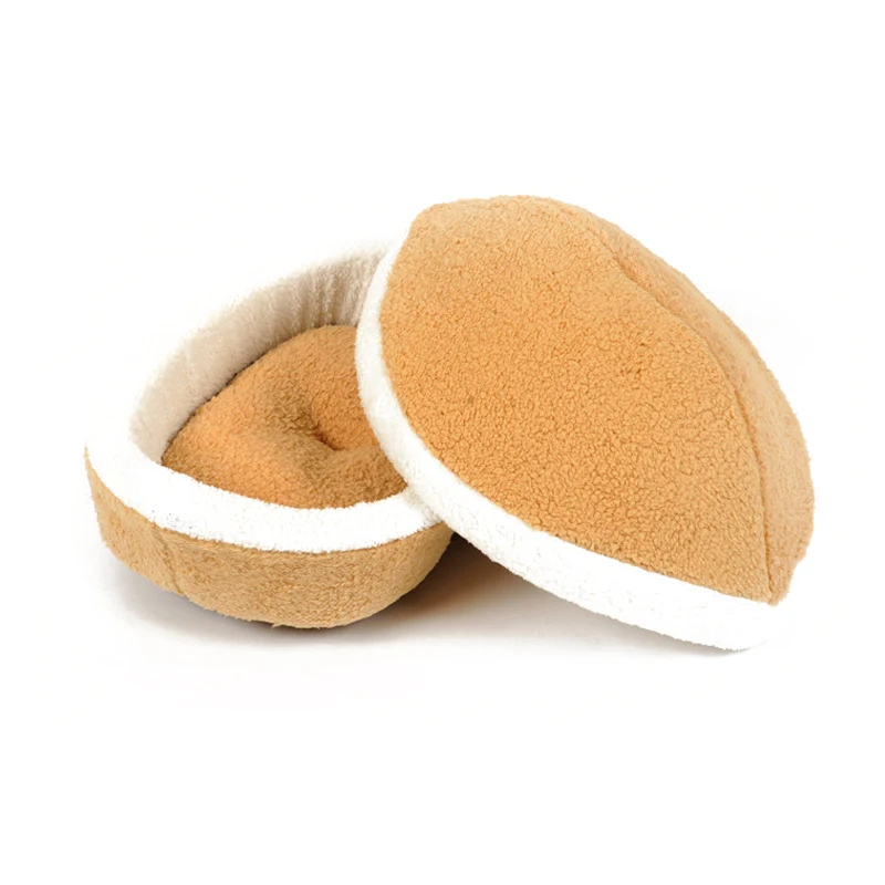 Soft Cloth Fabric Dog House Sofa Shell Shape font b Pet b font font b Bed
