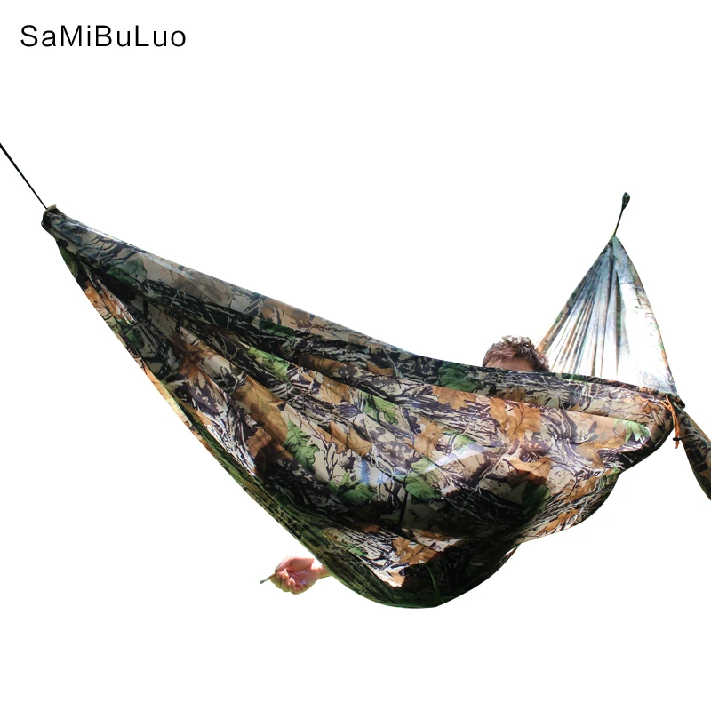 

Premium Camouflag Hammock Strap Bundle Portable Double Camping Hammock with Ripstop Nylon and Quick-Hang Suspension System